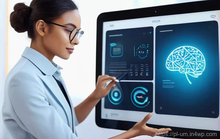 전환율 향상을 위한 최신 기술 동향 - **Prompt 1: Hyper-Personalization with AI**
    "A young, diverse professional person (wearing smart...